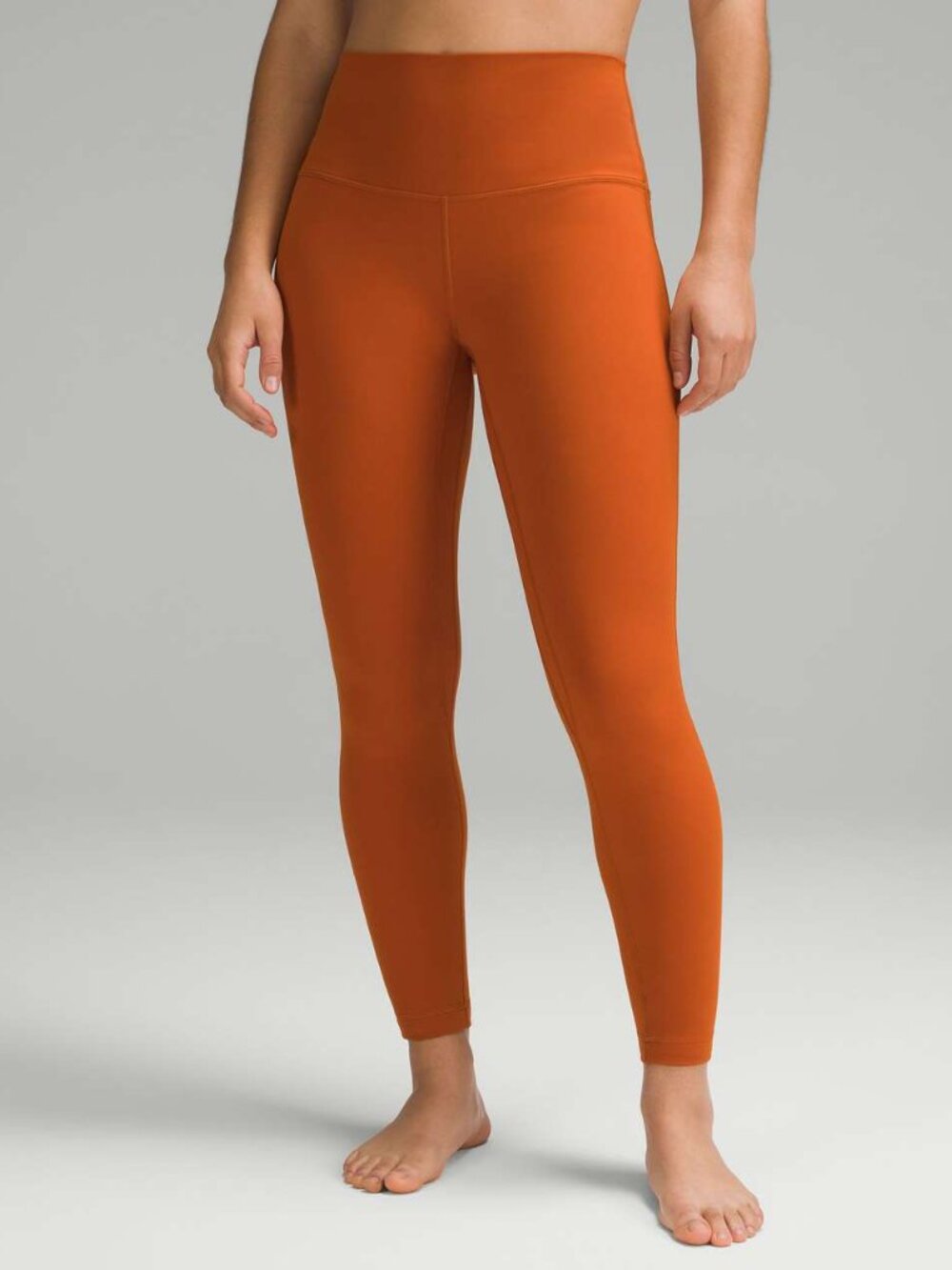 Lululemon Align High-Rise Pant 25" W5CTCS in Canyon Orange Size 10